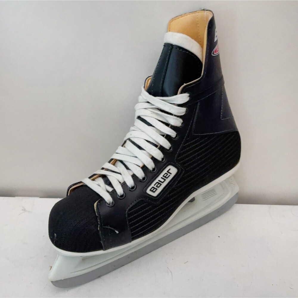 Bauer Performance 74 Ice Hockey Skates Size DD 7–10 95 Made in Canada Black